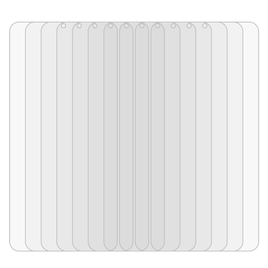 50 PCS 0.26mm 9H 2.5D Tempered Glass Film for Huawei Y7 2019, No Retail Package