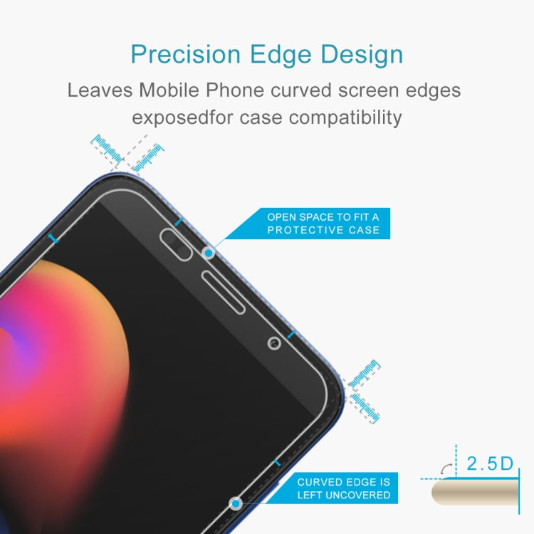 0.26mm 9H 2.5D Tempered Glass Film for Huawei Y5 lite (2018), For Y5 lite (2018)