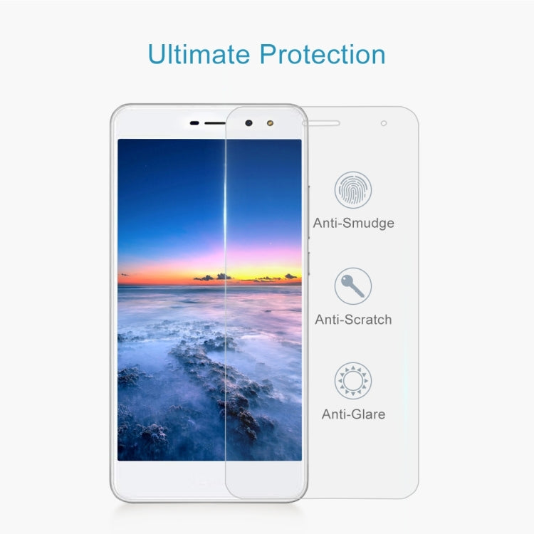 2 PCS for  Huawei Y5 2017 0.3mm 9H Surface Hardness 2.5D Explosion-proof Full Screen Tempered Glass Screen Film, For Y5 2017 (2 PCS)