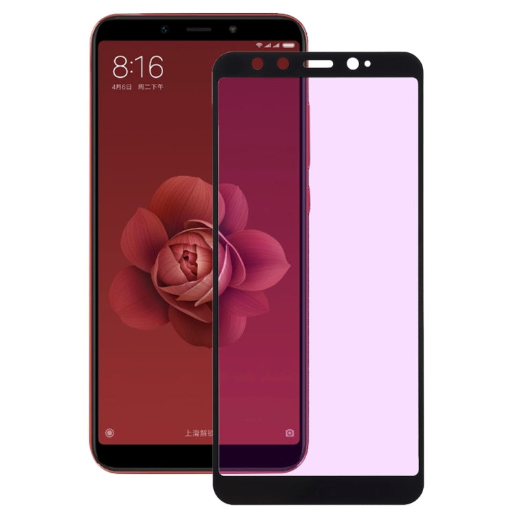 Ultra Thin 9H 3D Anti Blue-ray Full Screen Carbon Fiber Tempered Glass Film for Xiaomi Mi 6X / A2, Xiaomi Mi 6X / A2