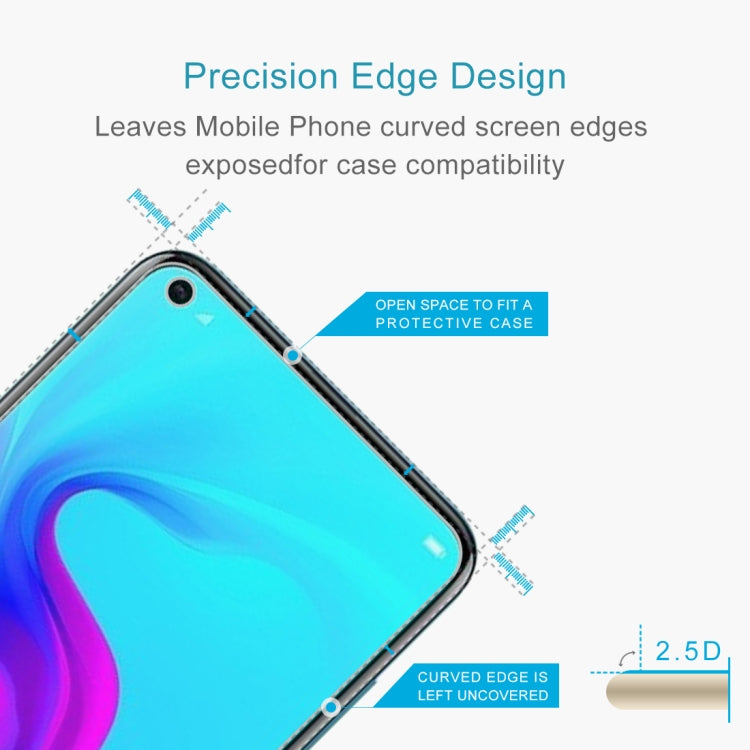10 PCS 0.26mm 9H 2.5D Explosion-proof Tempered Glass Film for Huawei Nova 4, Huawei Nova 4