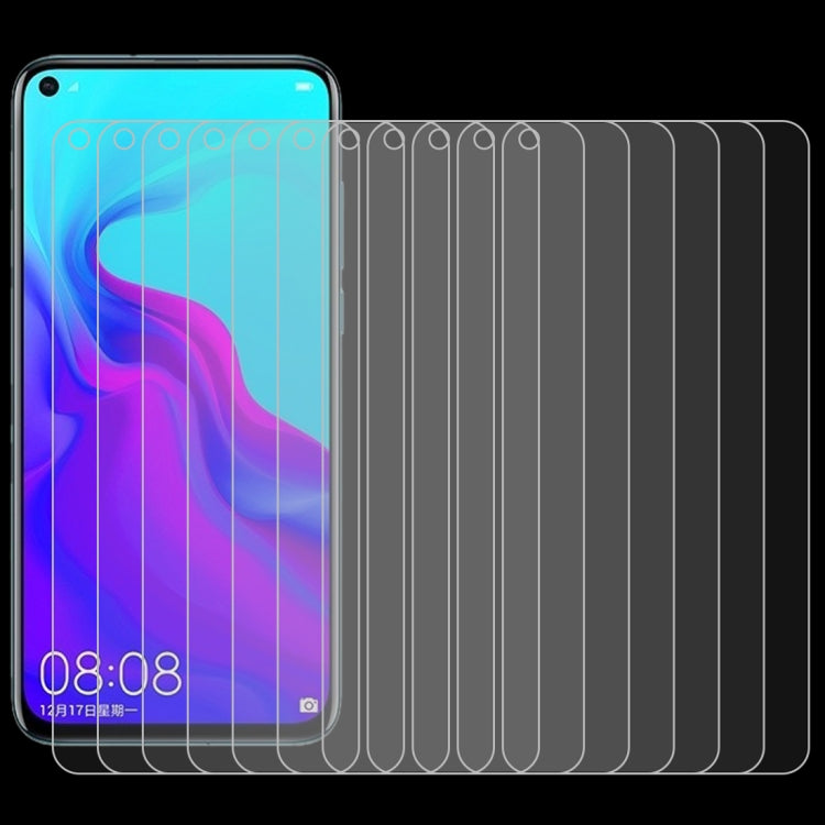 10 PCS 0.26mm 9H 2.5D Explosion-proof Tempered Glass Film for Huawei Nova 4, Huawei Nova 4