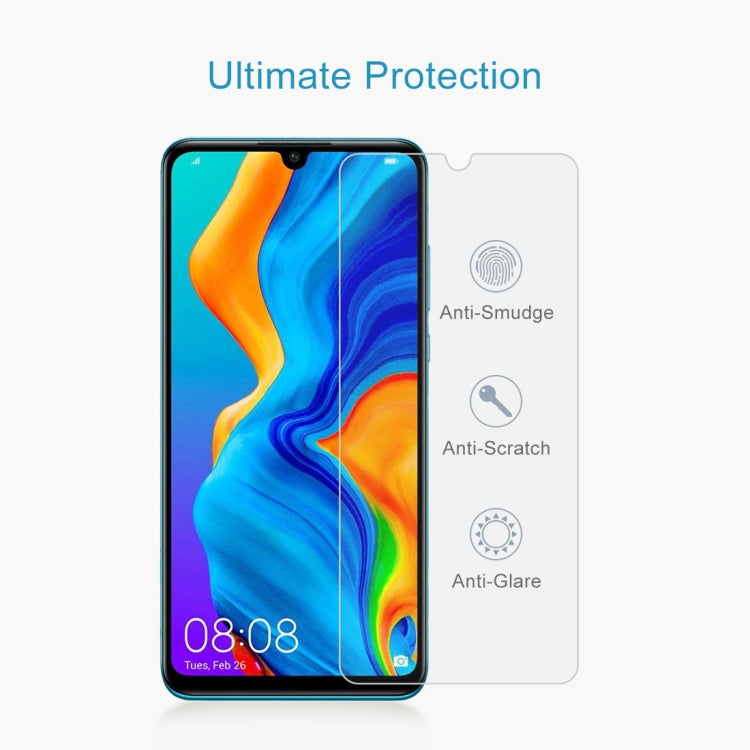 100 PCS 0.26mm 9H 2.5D Tempered Glass Film for Huawei P30 Lite, For Huawei P30 Lite (100 PCS)