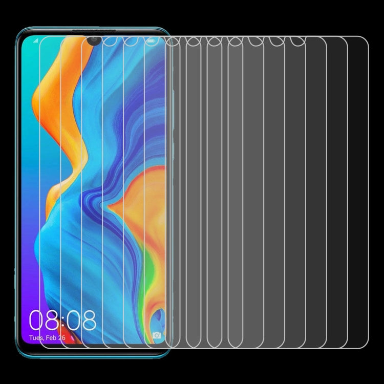 100 PCS 0.26mm 9H 2.5D Tempered Glass Film for Huawei P30 Lite, For Huawei P30 Lite (100 PCS)