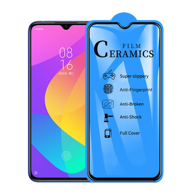 25 PCS 2.5D Full Glue Full Cover Ceramics Film for Xiaomi Mi A3 / Mi CC9e, For Xiaomi Mi A3 / Mi CC9e (25 PCS)