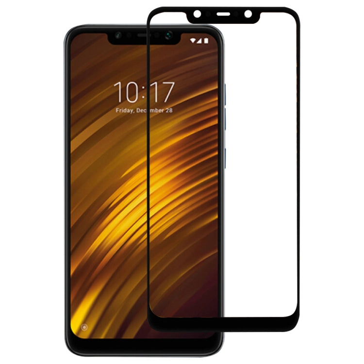 Full Glue Full Cover Screen Protector Tempered Glass film for Xiaomi Pocophone F1, For Xiaomi Pocophone F1