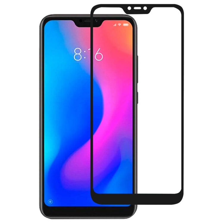 Full Glue Full Cover Screen Protector Tempered Glass film for Xiaomi Redmi Note 6, For Xiaomi Redmi Note 6