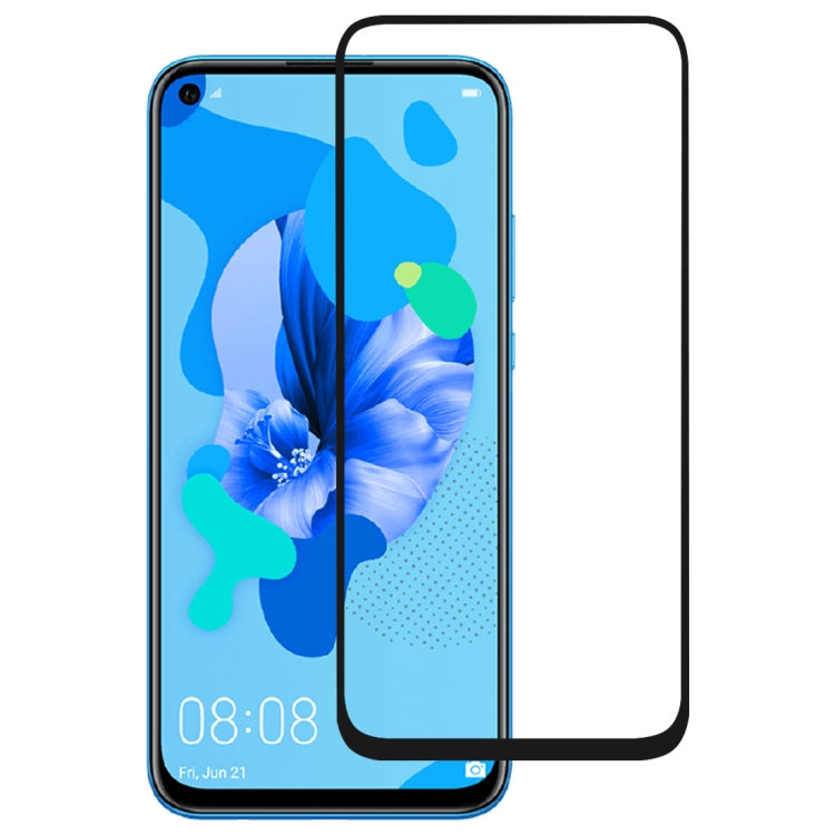Full Glue Full Cover Screen Protector Tempered Glass film for Huawei Nova 5i, For Huawei Nova 5i