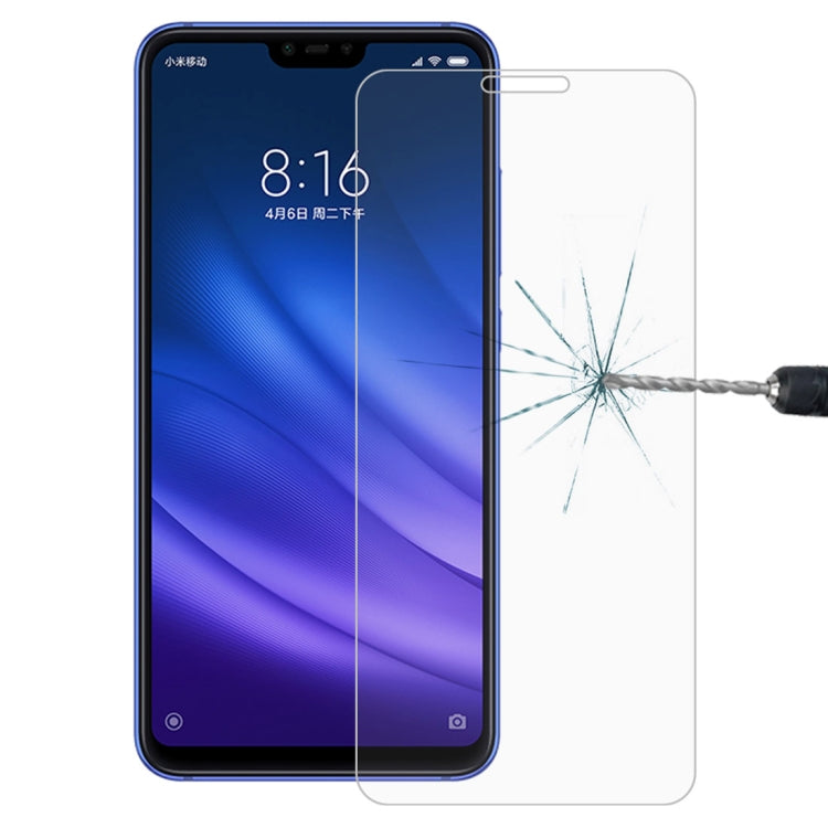 0.26mm 9H Surface Hardness 2.5D Full Screen Tempered Glass Film for Xiaomi Mi 8 Lite, For Mi 8 Lite
