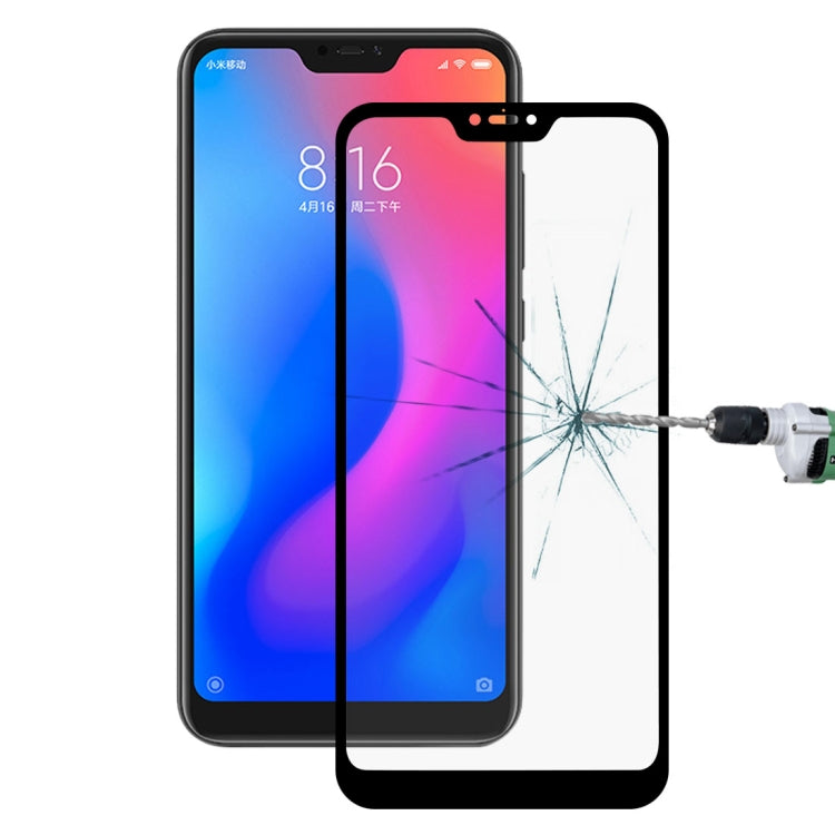 Ultra Thin 9H 3D HD Anti-burst Full Screen Carbon Fiber Tempered Glass Film for Xiaomi Redmi Note 6, Xiaomi Redmi Note 6