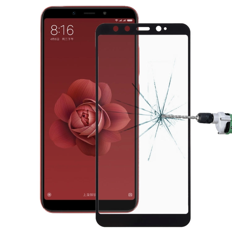 Ultra Thin 9H 3D HD Anti-burst Full Screen Carbon Fiber Tempered Glass Film for Xiaomi Mi 6X / A2, Xiaomi Mi 6X / A2
