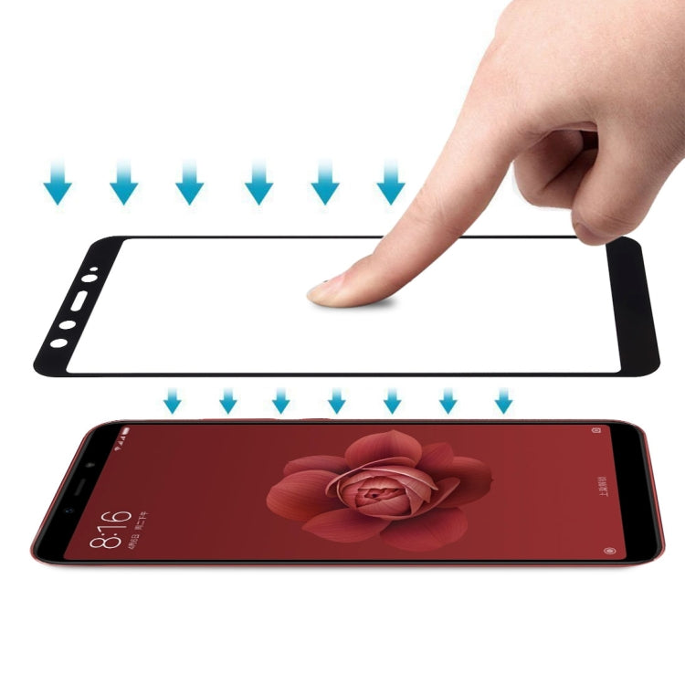 Ultra Thin 9H 3D HD Anti-burst Full Screen Carbon Fiber Tempered Glass Film for Xiaomi Mi 6X / A2, Xiaomi Mi 6X / A2