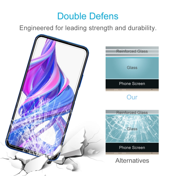 For Huawei Honor 9X 0.26mm 9H 2.5D Tempered Glass Film, For Huawei Honor 9X