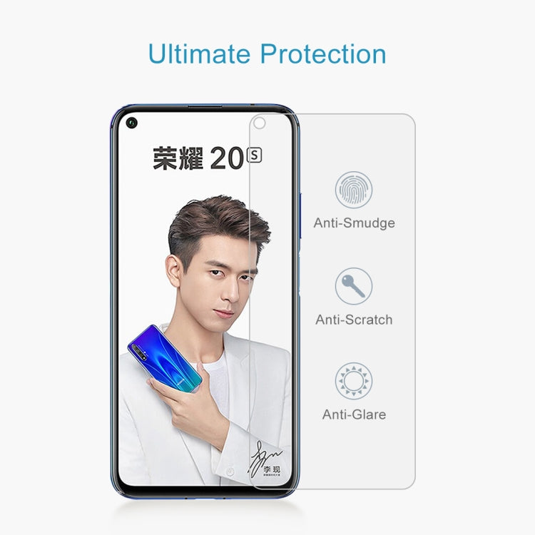 For Huawei Honor 20s 10 PCS 0.26mm 9H 2.5D Tempered Glass Film, For Huawei Honor 20s (10 PCS)