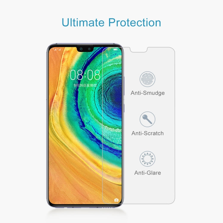 For Huawei Mate 30  50 PCS 0.26mm 9H 2.5D Tempered Glass Film, For Mate 30