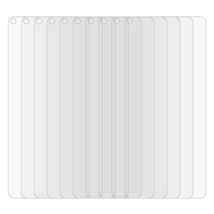 For Huawei Nova 5T 50 PCS 0.26mm 9H 2.5D Tempered Glass Film, For Nova 5T