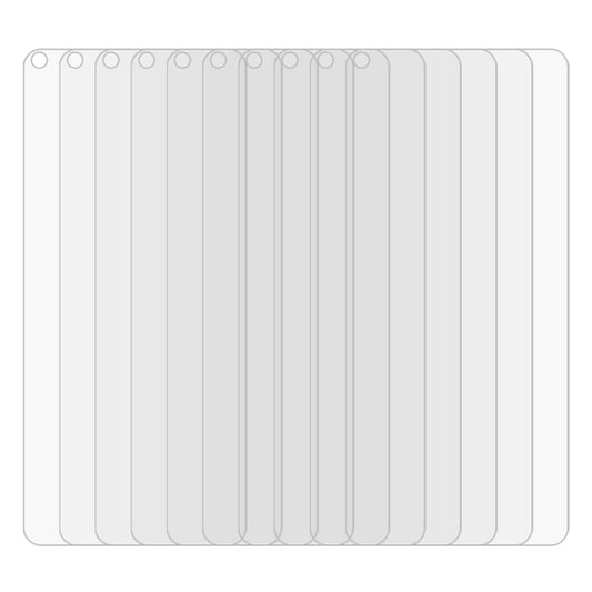 For Huawei P20 Lite 50 PCS 0.26mm 9H 2.5D Tempered Glass Film