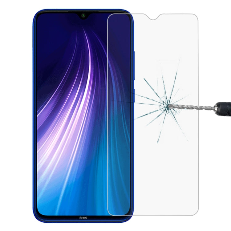 For Xiaomi Redmi Note 8 2021 / Redmi Note 8 0.26mm 9H 2.5D Tempered Glass Film, For Redmi Note 8 2021 / Redmi Note 8