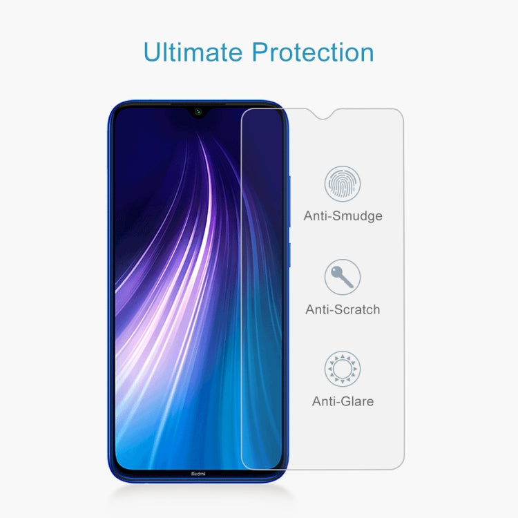 For Xiaomi Redmi Note 8 2021 / Redmi Note 8 0.26mm 9H 2.5D Tempered Glass Film, For Redmi Note 8 2021 / Redmi Note 8