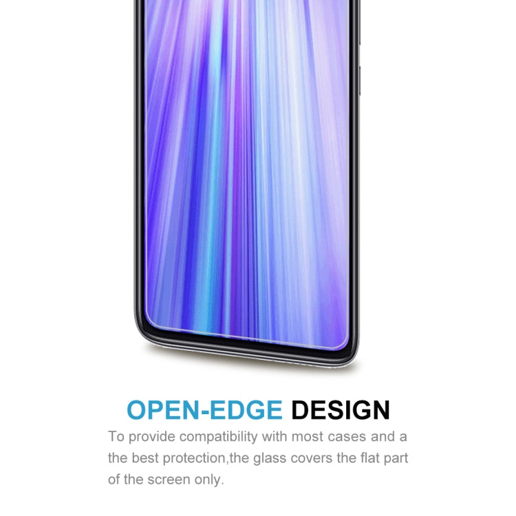 For Xiaomi Redmi Note 8 Pro 50 PCS 0.26mm 9H 2.5D Tempered Glass Film, ForRedmi Note 8 Pro
