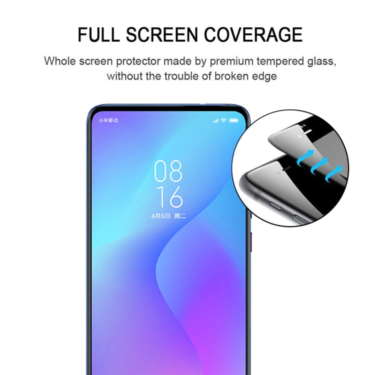 2 PCS 9H 2.5D Full Screen Tempered Glass Film for Xiaomi Redmi K20 / Redmi K20 Pro / K20 Pro Premium, For Xiaomi Redmi K20 (2 PCS)