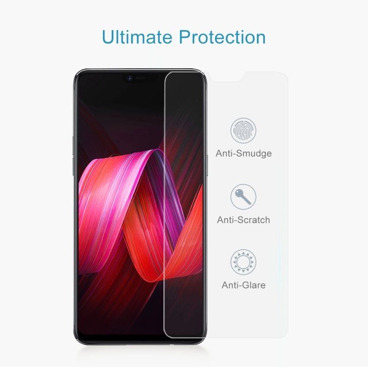 10 PCS 9H 2.5D Tempered Glass Film for OPPO R15 / R15 Pro, OPPO R15(10pcs)