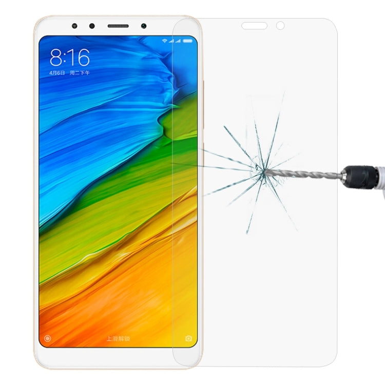 For Xiaomi Redmi 5 0.26mm 9H Surface Hardness 2.5D Explosion-proof Tempered Glass Screen Film, For Redmi 5