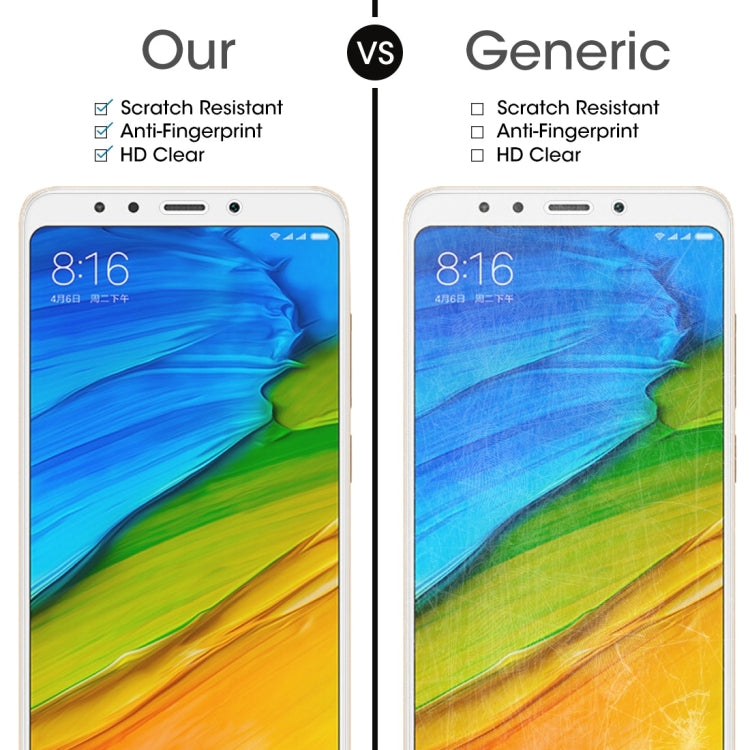 For Xiaomi Redmi 5 0.26mm 9H Surface Hardness 2.5D Explosion-proof Tempered Glass Screen Film, For Redmi 5