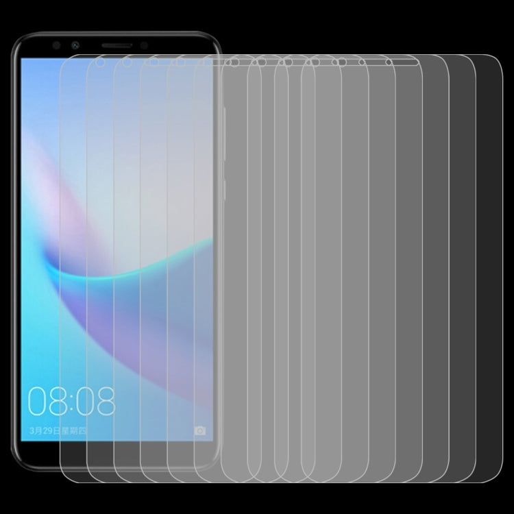 10 PCS 0.26mm 9H 2.5D Tempered Glass Film for Huawei Enjoy 8 / Honor 7C, For Enjoy 8 / Honor 7C