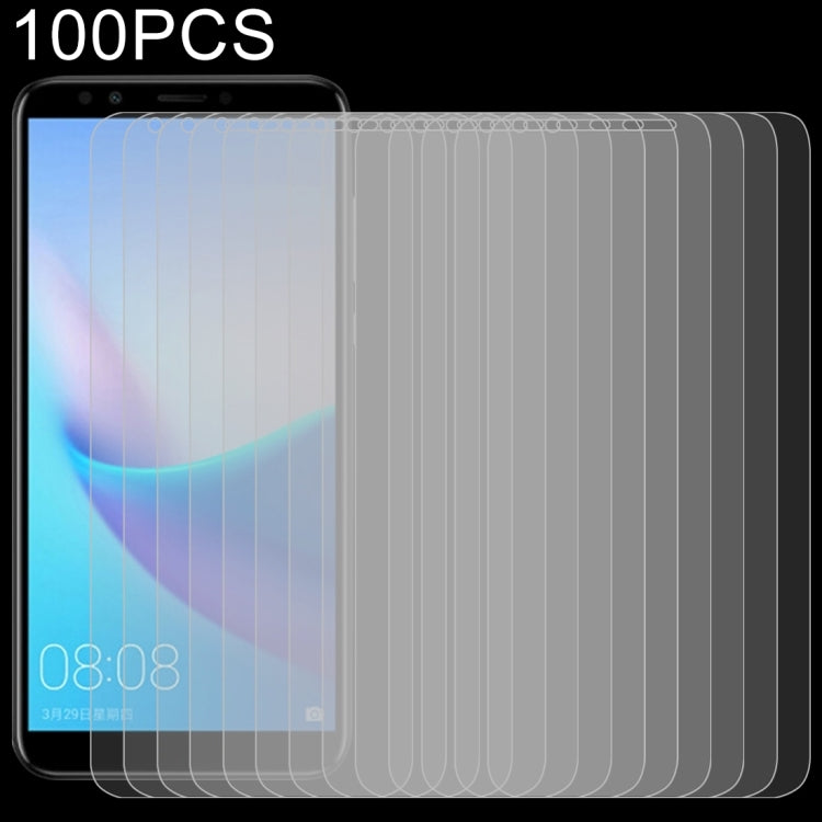 100 PCS 0.26mm 9H 2.5D Tempered Glass Film for Huawei Enjoy 8 / Honor 7C, For Enjoy 8 / Honor 7C