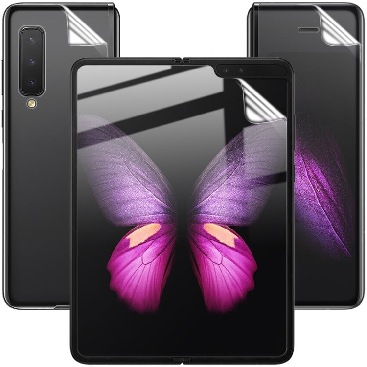 1 Sets IMAK Curved Full Screen Hydrogel Film (Outer Screen + Back + Inner Screen)  for Galaxy Fold, For Galaxy Fold