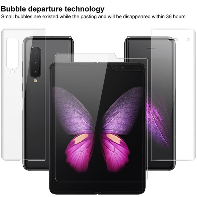 1 Sets IMAK Curved Full Screen Hydrogel Film (Outer Screen + Back + Inner Screen)  for Galaxy Fold, For Galaxy Fold