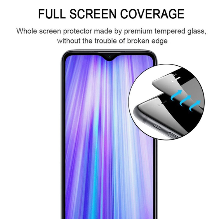 Full Cover Screen Protector Tempered Glass Film for Xiaomi Redmi Note 8 Pro, For Xiaomi Redmi Note 8 Pro (1 PC)