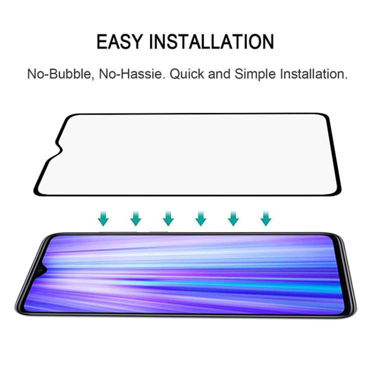 Full Cover Screen Protector Tempered Glass Film for Xiaomi Redmi Note 8 Pro, For Xiaomi Redmi Note 8 Pro (1 PC)