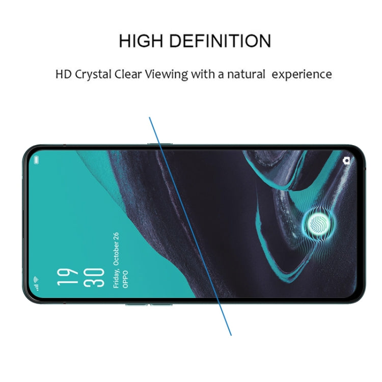 Full Cover Screen Protector Tempered Glass Film for OPPO Reno 2, For OPPO Reno 2