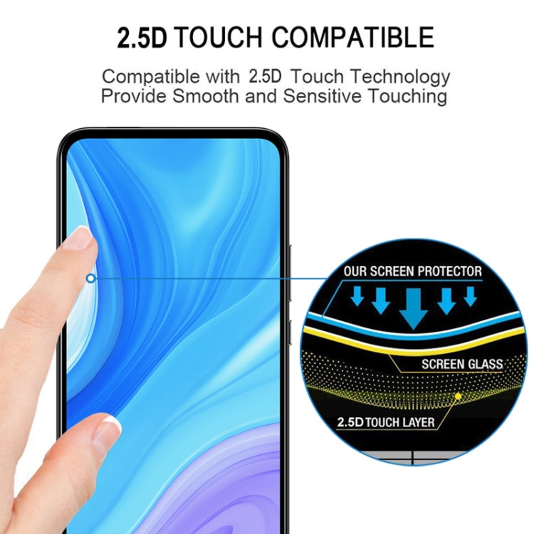 Full Cover Screen Protector Tempered Glass Film for Huawei Enjoy 10 Plus, For Huawei Enjoy 10 Plus (1 PC)