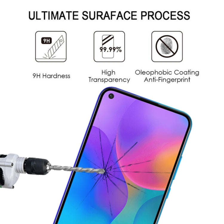 Full Cover Screen Protector Tempered Glass Film for Huawei Honor Play 3, For Huawei Honor Play 3 (1 PC)