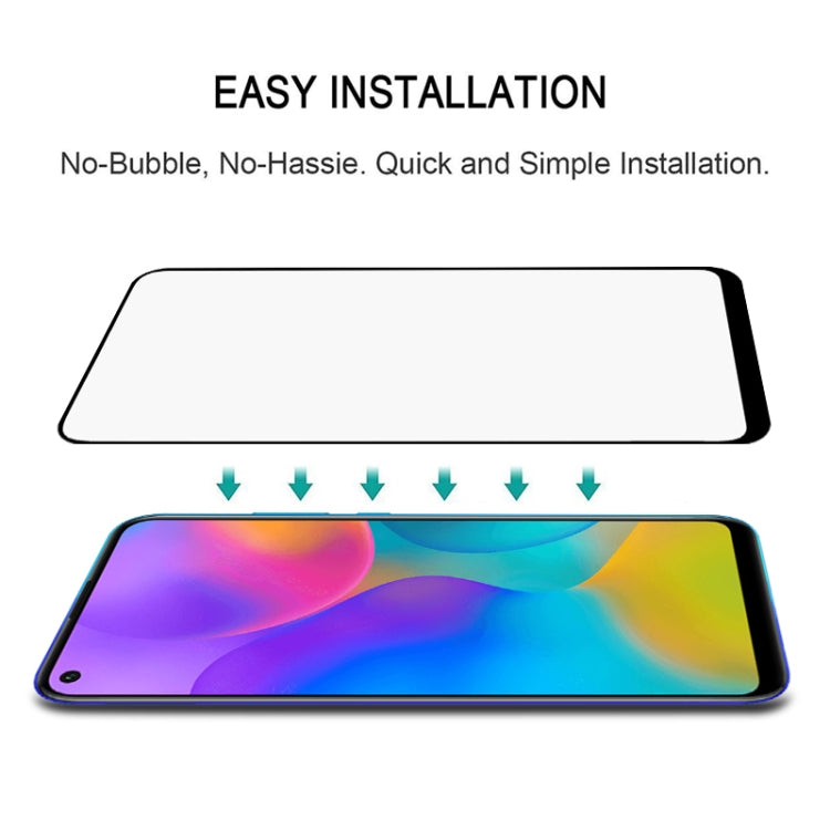 Full Cover Screen Protector Tempered Glass Film for Huawei Honor Play 3, For Huawei Honor Play 3 (1 PC)