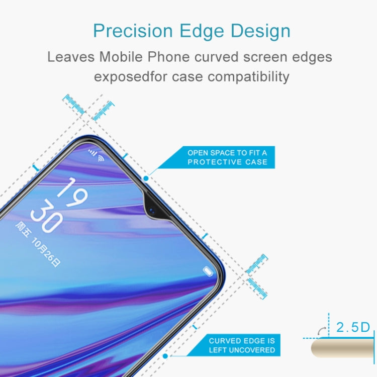 0.26mm 9H 2.5D Tempered Glass Film for OPPO A9X, For OPPO A9X (1 PC)