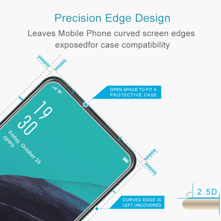 0.26mm 9H 2.5D Tempered Glass Film for OPPO Reno 2, For OPPO Reno 2 (1 PC)