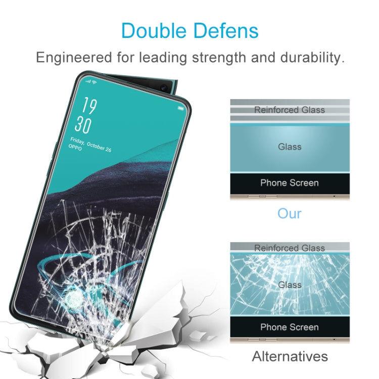 0.26mm 9H 2.5D Tempered Glass Film for OPPO Reno 2, For OPPO Reno 2 (1 PC)
