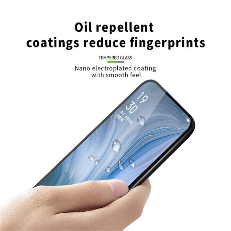 PINWUYO 9H 2.5D Full Screen Tempered Glass Film for OPPO Reno 10X, For OPPO Reno 10X