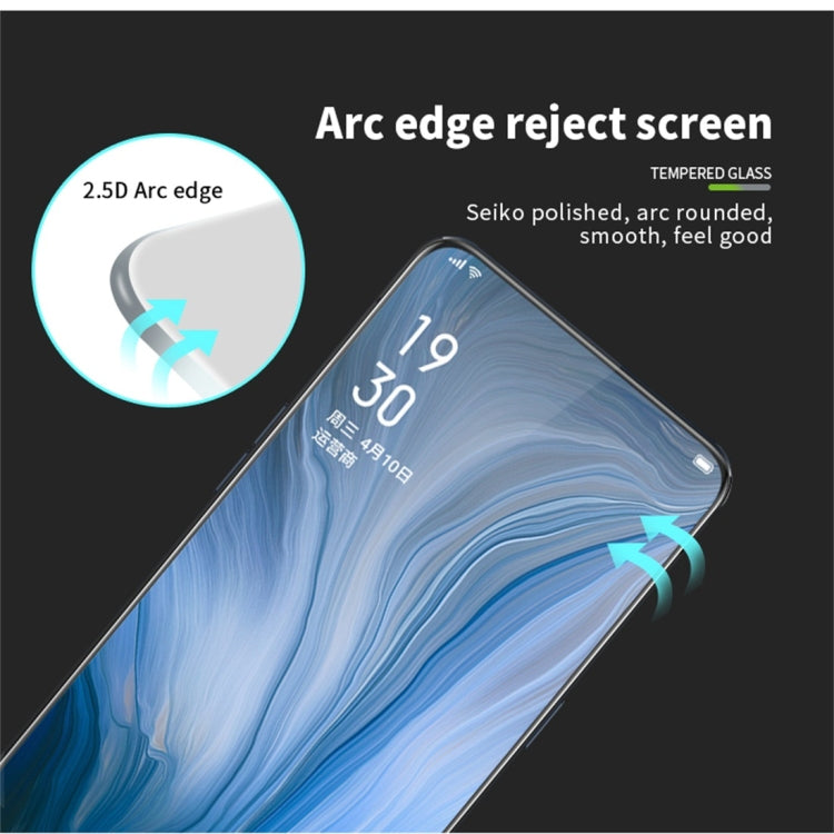PINWUYO 9H 2.5D Full Screen Tempered Glass Film for OPPO Reno 10X, For OPPO Reno 10X