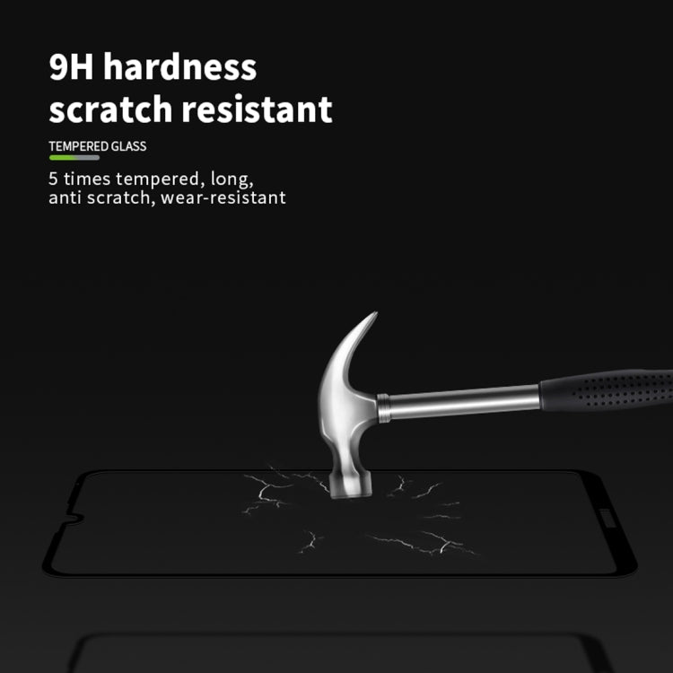 PINWUYO 9H 2.5D Full Screen Tempered Glass Film for Huawei Y5 (2019), For Huawei Y5 (2019)