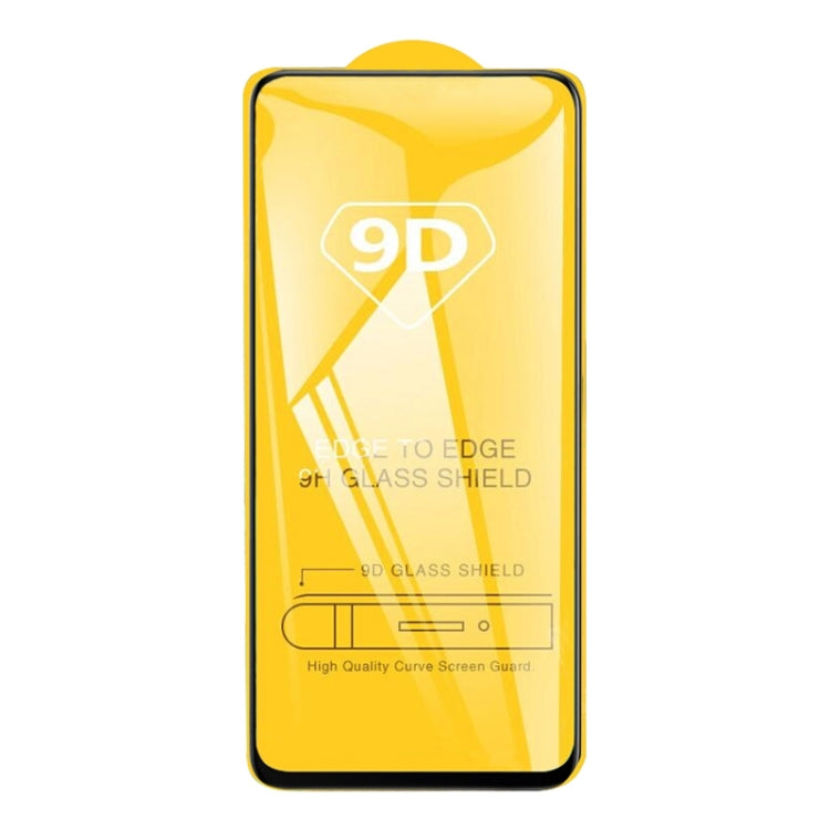 For OPPO A52 9D Full Glue Full Screen Tempered Glass Film, For OPPO A52