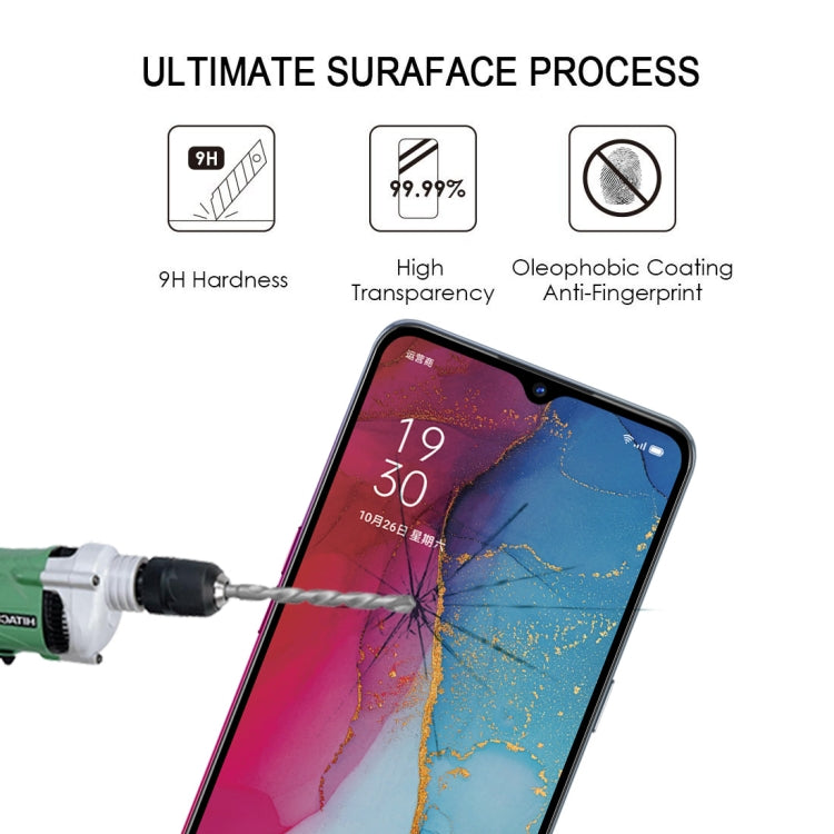 25 PCS For OPPO Reno 3 / Reno3 Youth Full Glue Full Cover Screen Protector Tempered Glass Film, For OPPO Reno 3 (25 PCS)