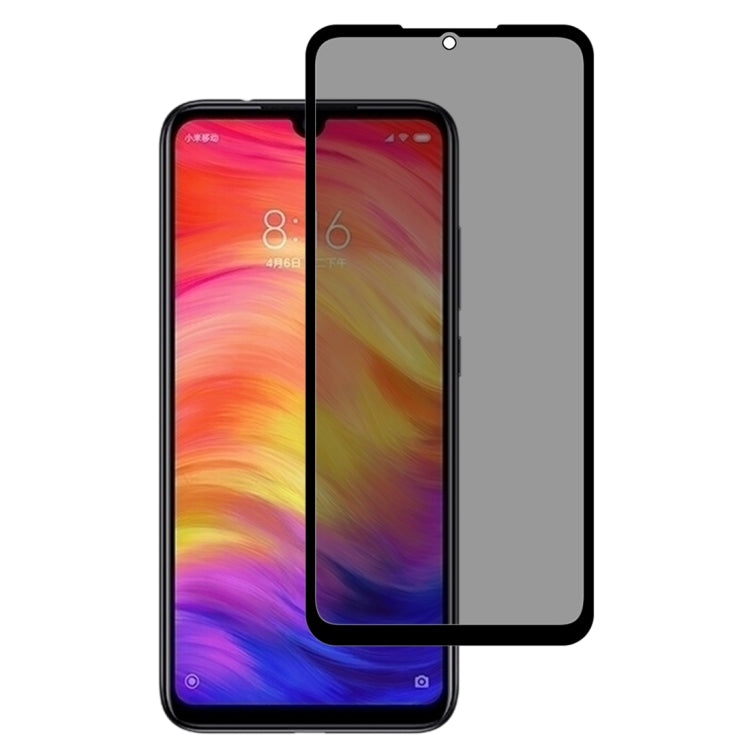 Full Cover Anti-spy Tempered Glass Film for Xiaomi Redmi Note 7, For Xiaomi Redmi Note 7