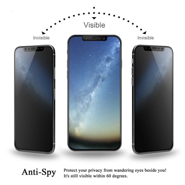 Full Cover Anti-spy Tempered Glass Film for Xiaomi Redmi Note 7, For Xiaomi Redmi Note 7