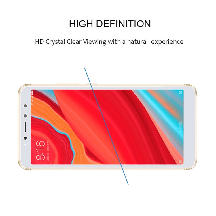 0.26mm 9H 2.5D Anti-scratch Silk-screen Tempered Glass Full Screen Film for Xiaomi Redmi S2, For Redmi S2 (1 PCS)