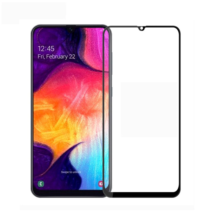 MOFI 9H 3D Explosion-proof Curved Screen Tempered Glass Film for Galaxy A30, For Samsung Galaxy A30